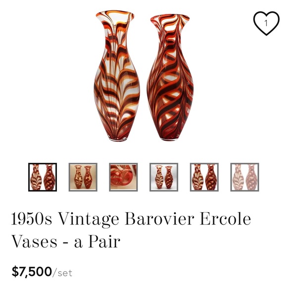 Beautiful rare Murano Vase - Picture 4 of 5